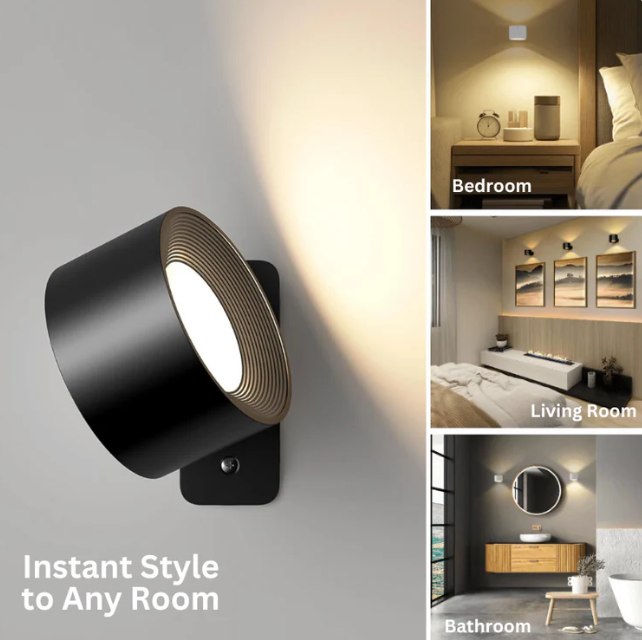 Magnetische LED-wandlamp