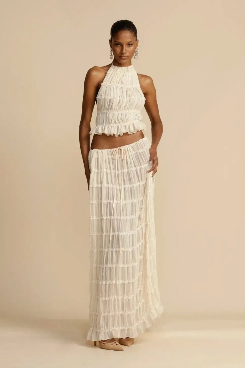 ROSALIE PLEATED SET