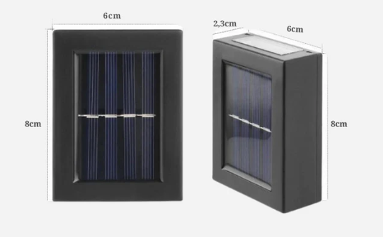 Solar Wandlamp
