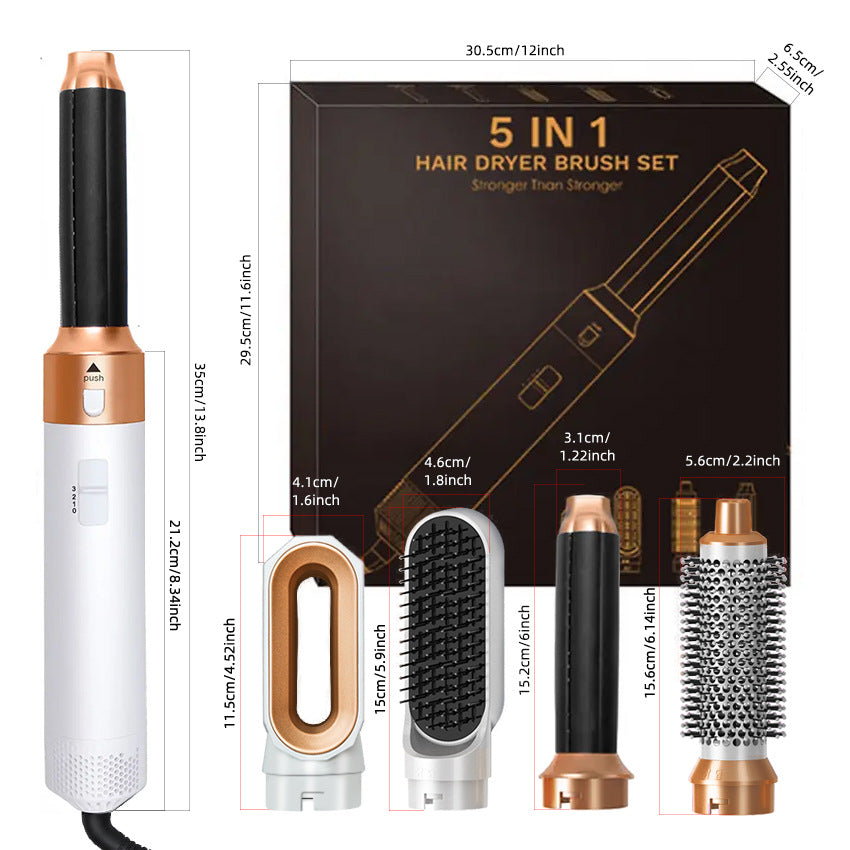 Airstyler Pro 5-in-1 - Voor Perfecte Krullen & Glad Haar