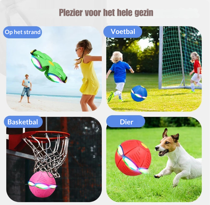 Vliegende schotelbal voor Huisdieren