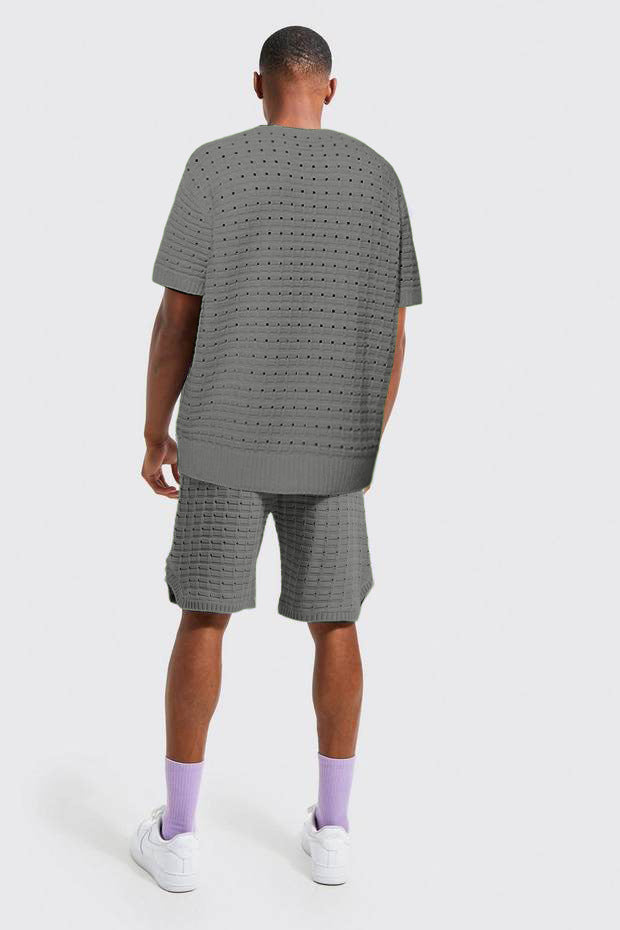 VINNY GREY SET | Een stijlvolle set voor de zomer
